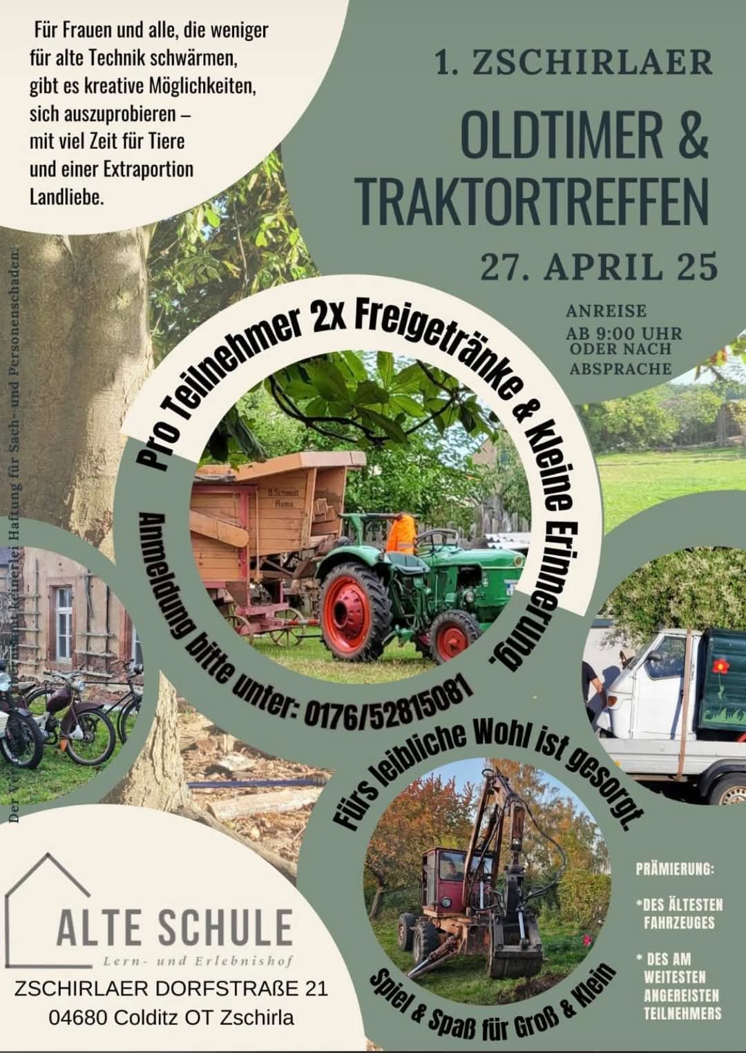 Zschirlaer Oldtimer & Traktortreffen Lanz-Bulldog-Club-MC Lindena e.V.