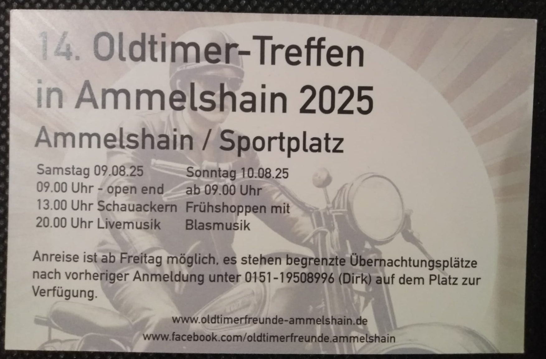 14. Oldtimer-Treffen in Ammelshain Lanz-Bulldog-Club-MC Lindena e.V.